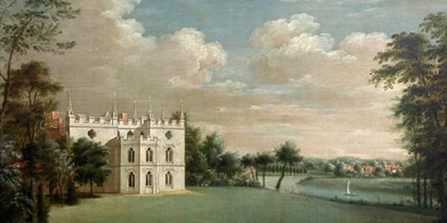 Walpole house painting