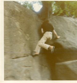 simmarian rock climbing