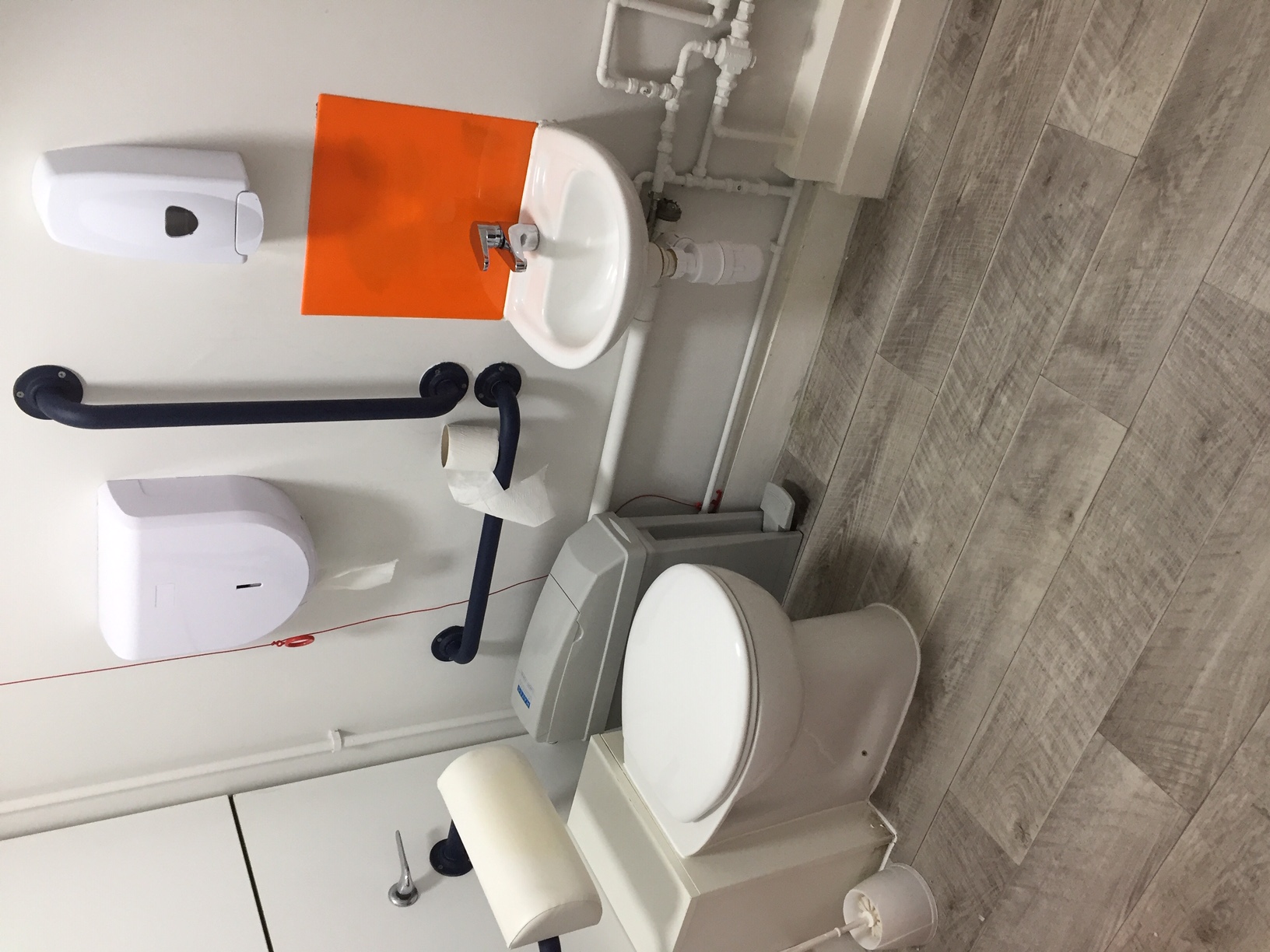 Toilet refurbished by Maintenance Team 2020