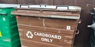 Photo of a Cardboard Recycling Bin
