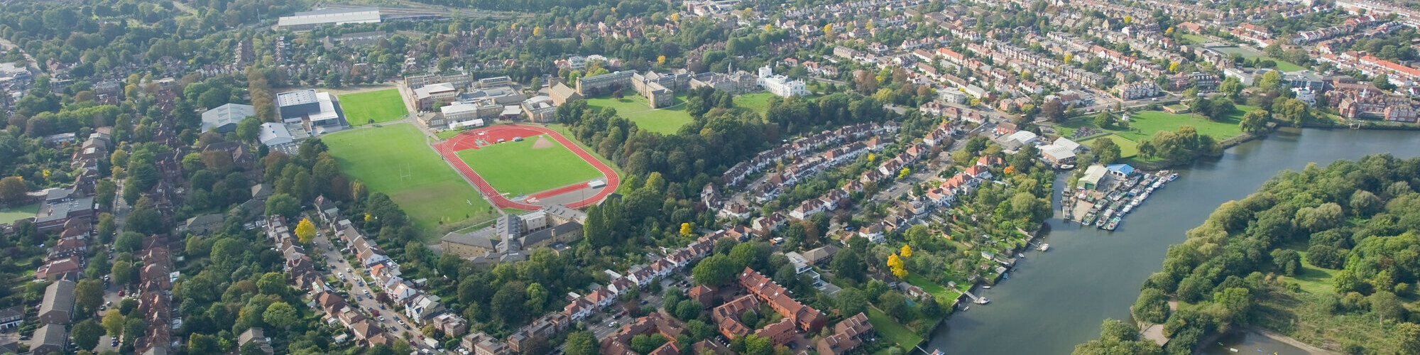 campus aerial