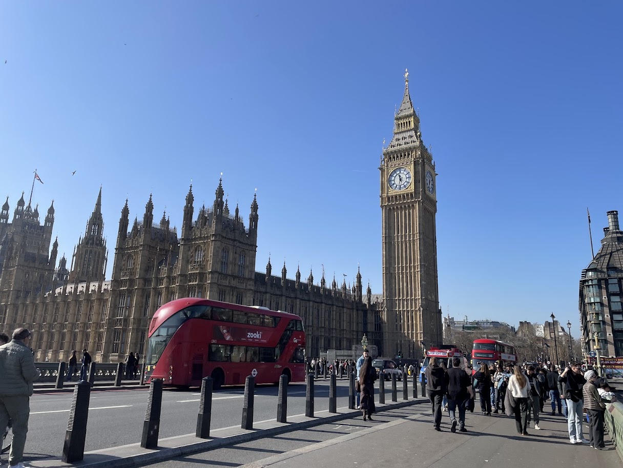 Big Ben in London - one of the cultural spots St Mary's students can enjoy in their free time in London.