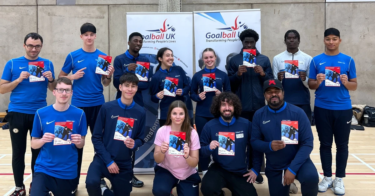 Chelsea FC students x Goalball UK