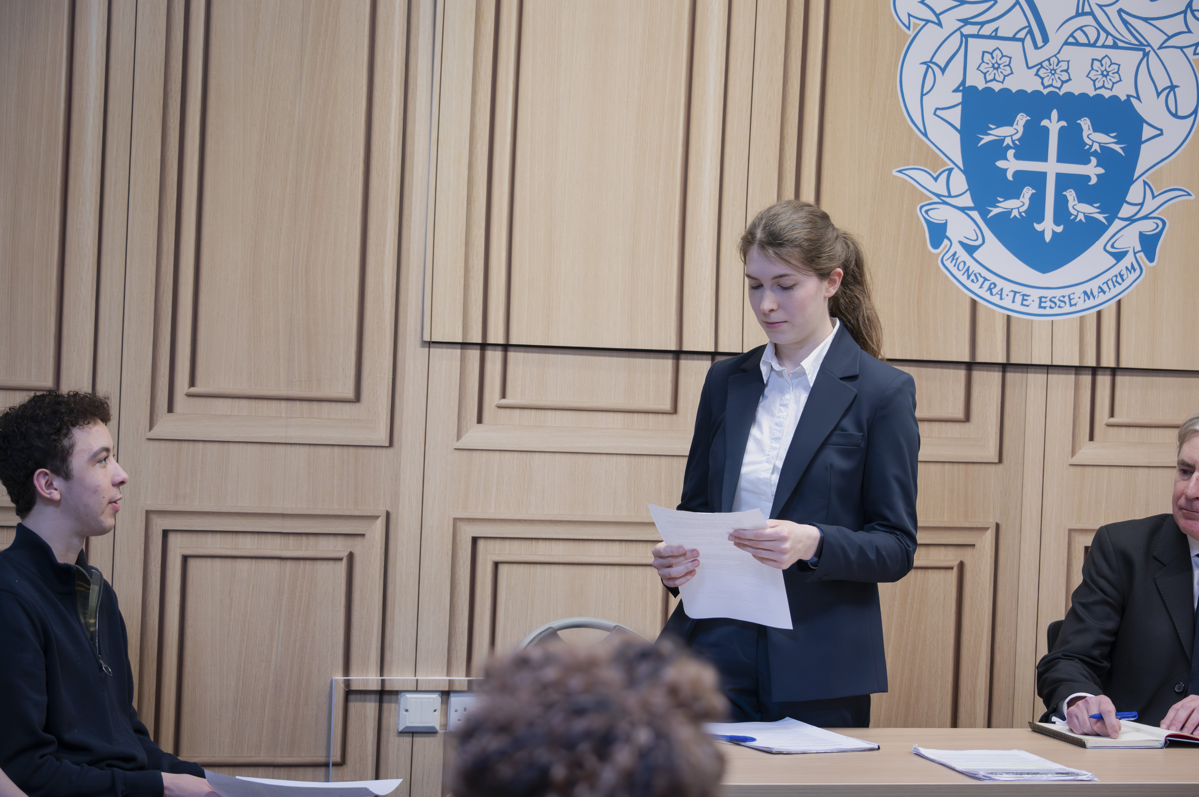 Moot Court on campus