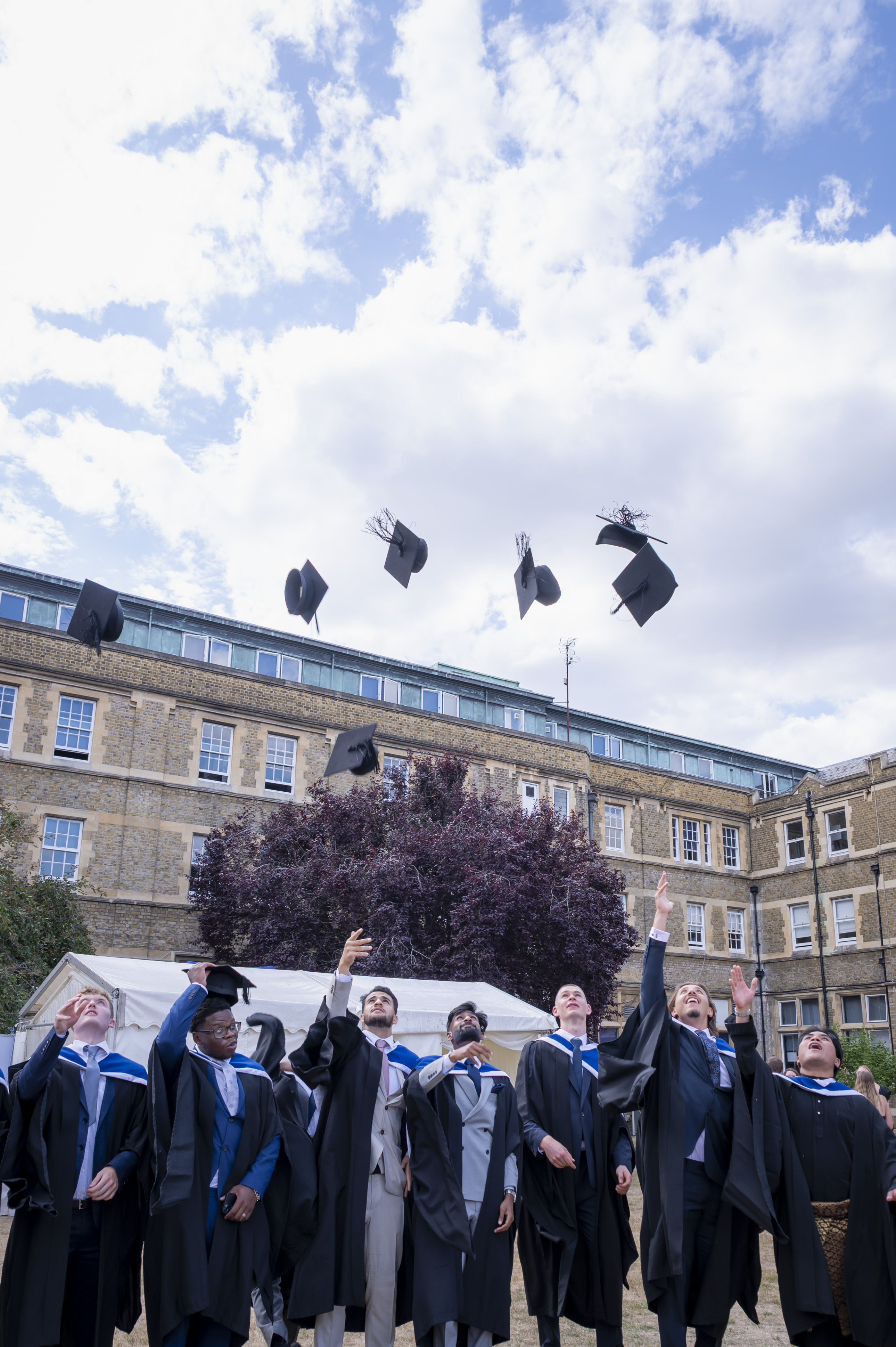 Graduation how the day works banner