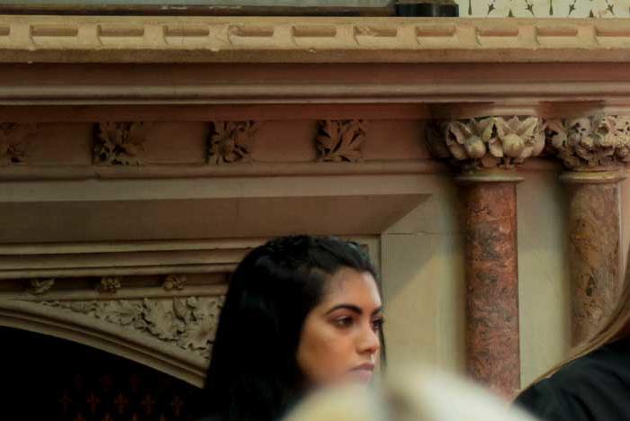 Law students in Moot Court