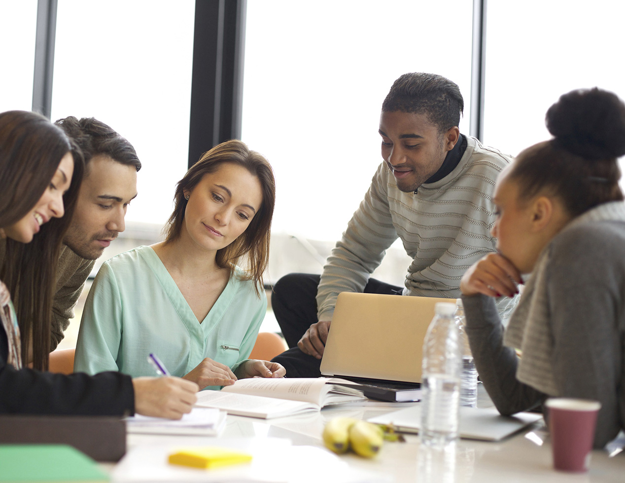 People in a meeting room