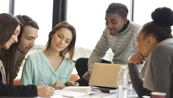 People in a meeting room