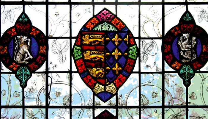 Stained glass window