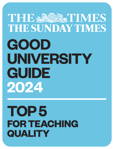Good University Guide 2024. Top 5 for teaching quality