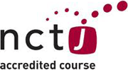 NCTJ accredited course logo