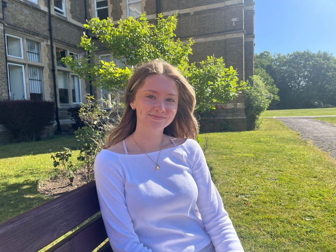 Isabel, a St Mary's student who applied through Clearing.
