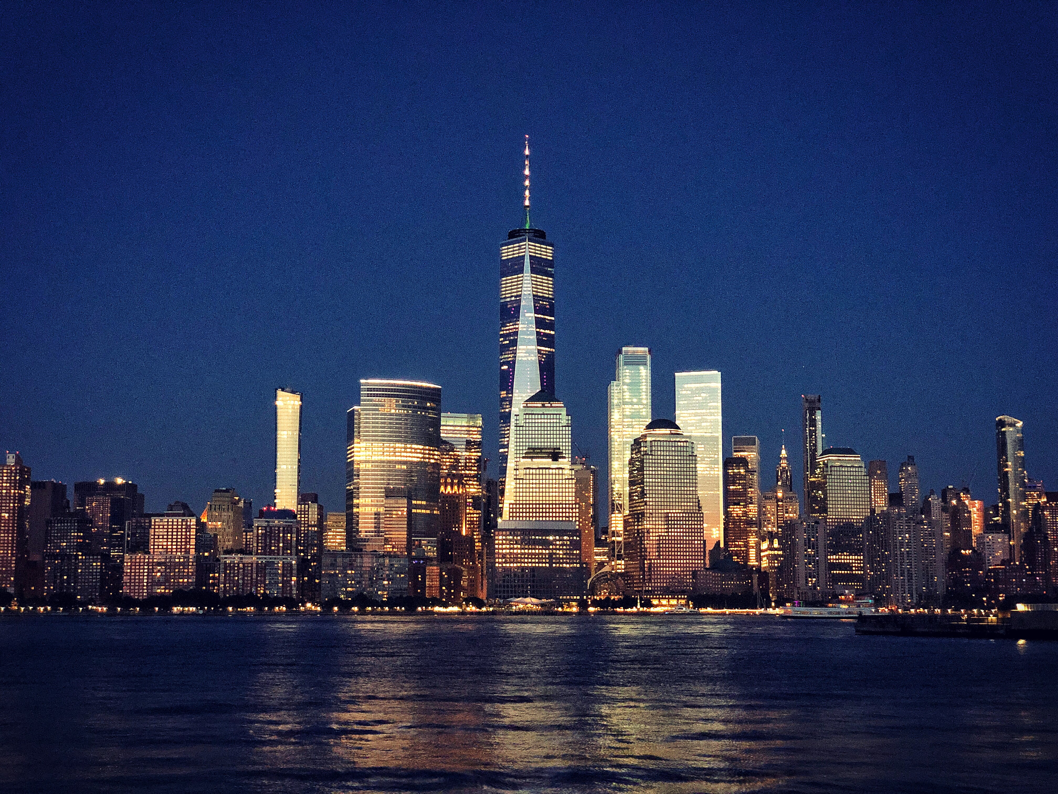 New-York-skyline-night
