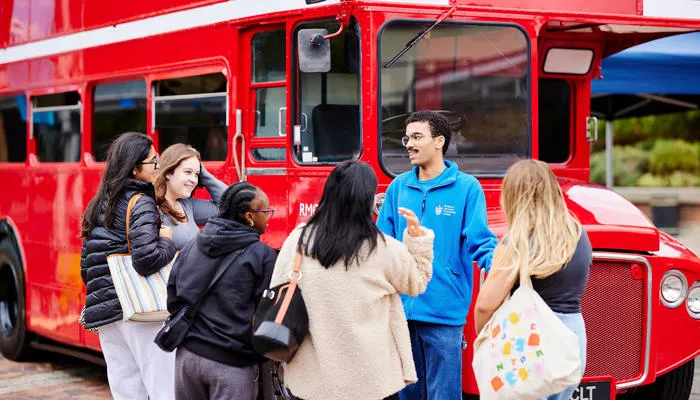 Students at St Mary's open day