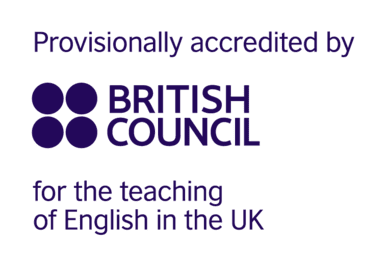 Provisionally accredited by British Council for teaching in the UK logo