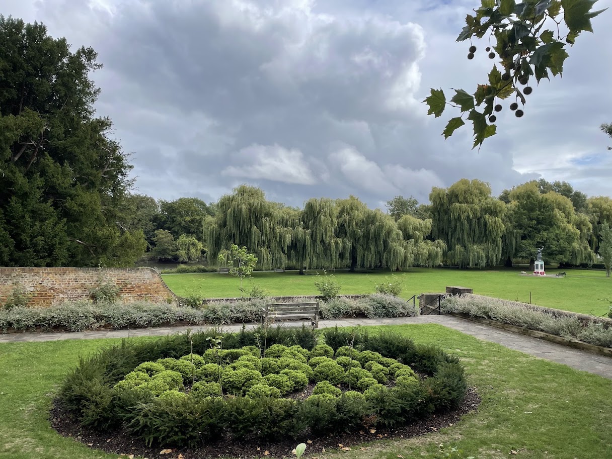 Radnor Gardens in London - one of the green spaces St Mary's students can enjoy in their free time in London.