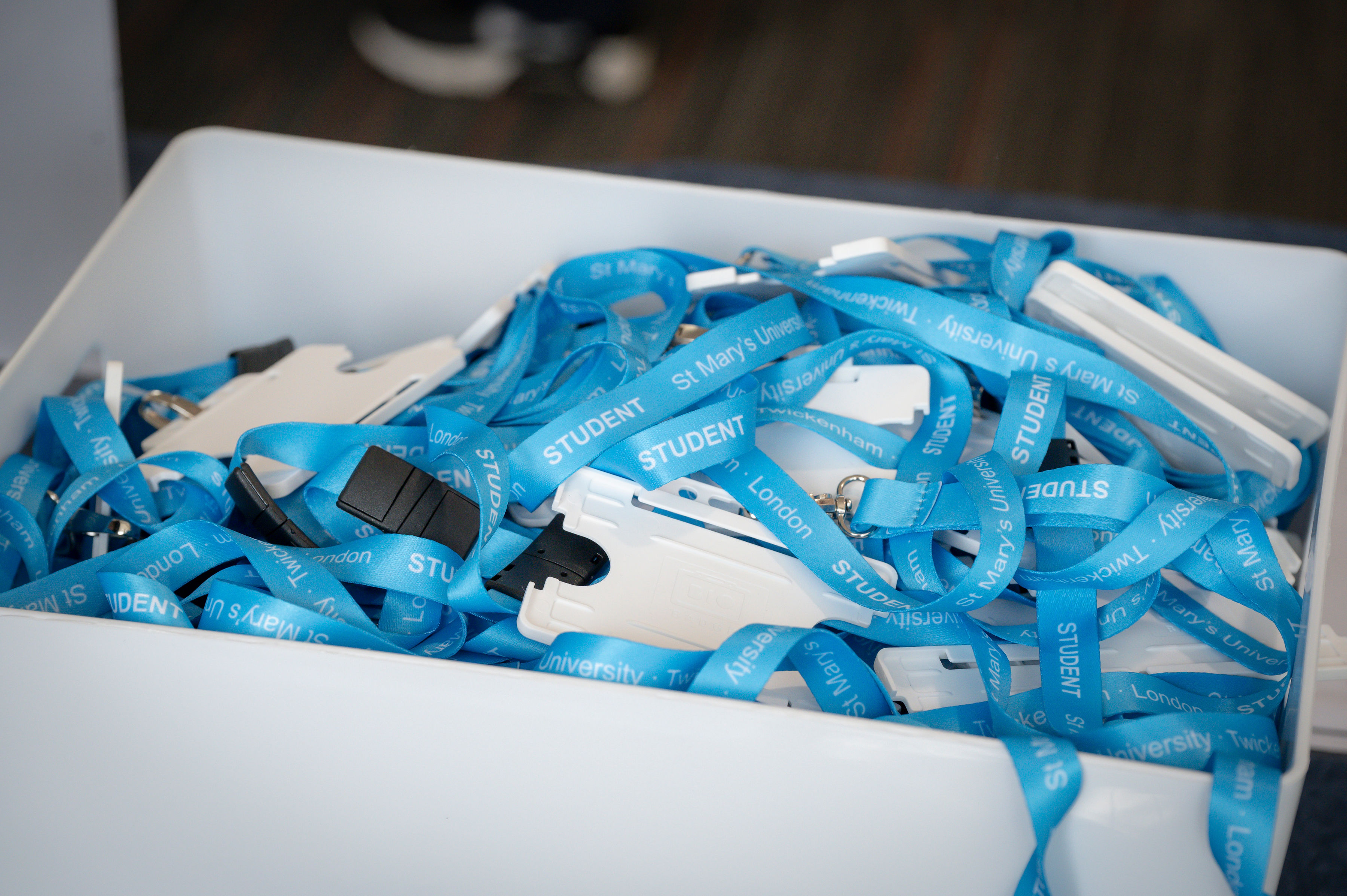 welcome week new student id cards