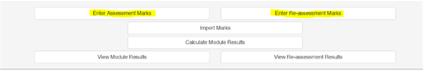 enter assessments marks