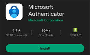 microsoft authenticator android