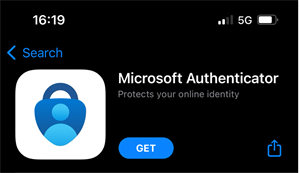 microsoft authenticator apple