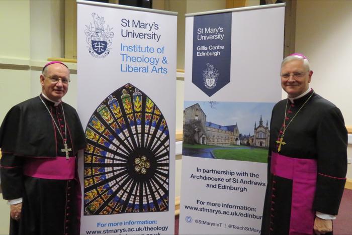 Image shows the Bishops at the launch