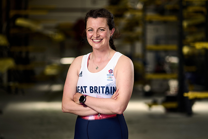 matilda horn in team gb outfit