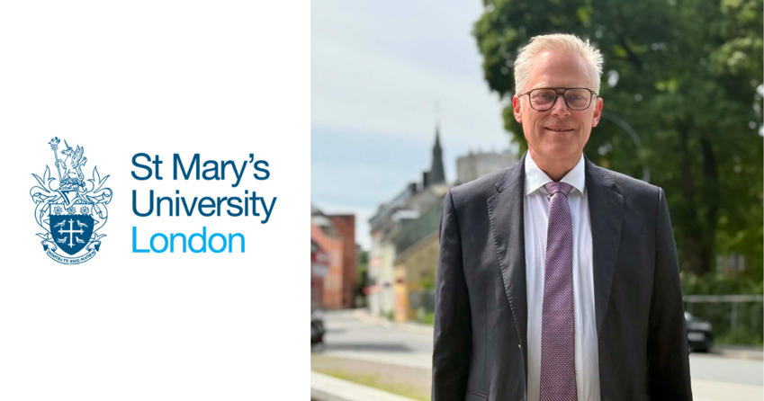 Profile image of Oystein Lund with St Mary's University logo