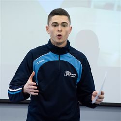 Sport at St Mary's talk at an Open Day