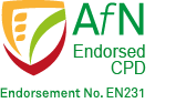 AfN endorsed CPD logo (Endorsement No: EN231)