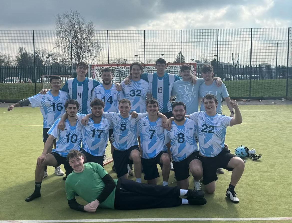 The St mary's University Lacrosse Team.